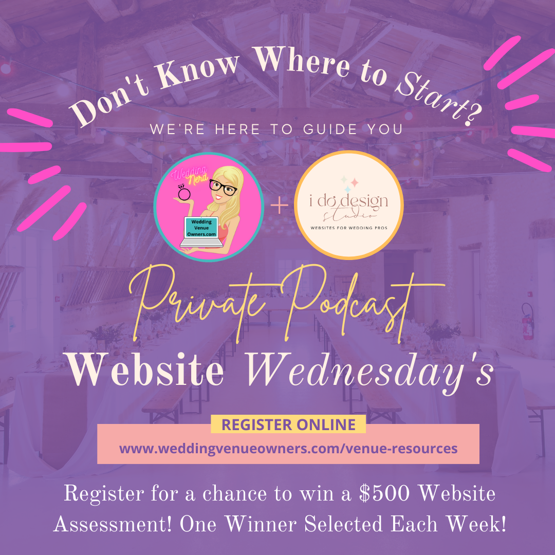 Wedding Venue Website Strategies