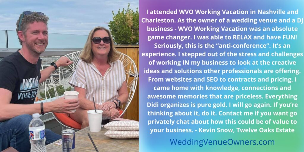 Wedding Venue Consulting, Mentors & Education, Wedding venue coach, wedding venue education, wedding venue owners, wedding venue consulting, wedding venue mentor, wedding venue strategist, wedding venue, wedding venue opportunity, wedding venue manager, wedding venue goals, wedding venue advertising, wedding venue expert, Didi Russell, Wedding Nerd