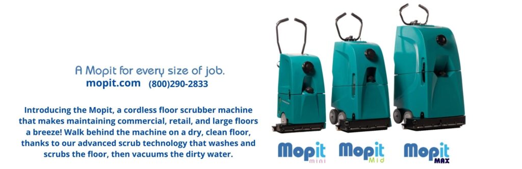 Mopit.com Floor Scrubbing Machine