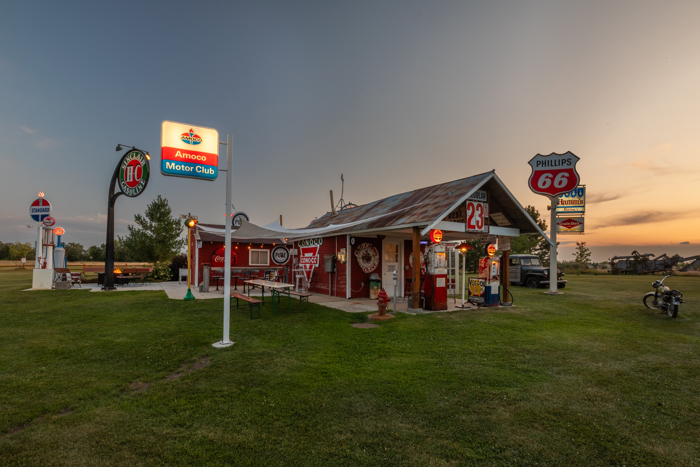 Locally Owned Wedding Venue Minneapolis Minnesota, red barn, Alexandria Minnesota, Adlers Ranch, vintage wedding venue, support locally owned wedding venues, choose locally owned, wedding venue education, wedding venue map, wedding venue owners, wedding ranch, wedding farm, wedding business, wedding gas station, vintage vibes, American Pickers Wedding, vintage signs, golden hour, sunset