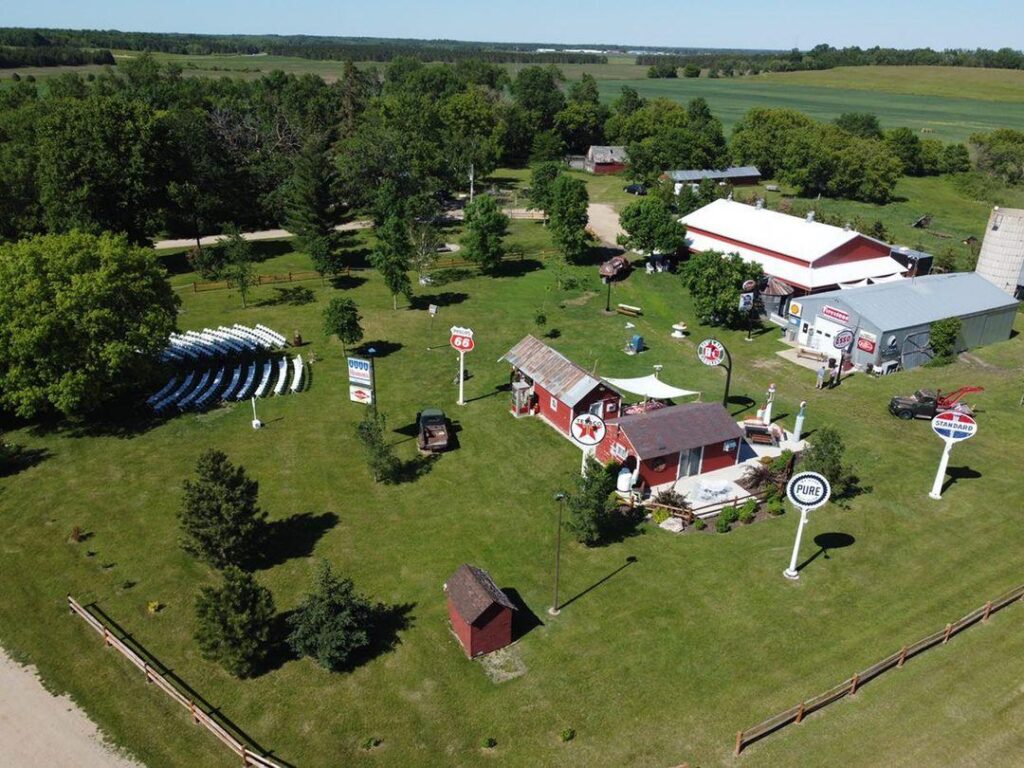 Locally Owned Wedding Venue Minneapolis Minnesota, red barn, Alexandria Minnesota, Adlers Ranch, vintage wedding venue, support locally owned wedding venues, choose locally owned, wedding venue education, wedding venue map, wedding venue owners, wedding ranch, wedding farm, wedding business, wedding gas station, vintage vibes, American Pickers Wedding, vintage signs