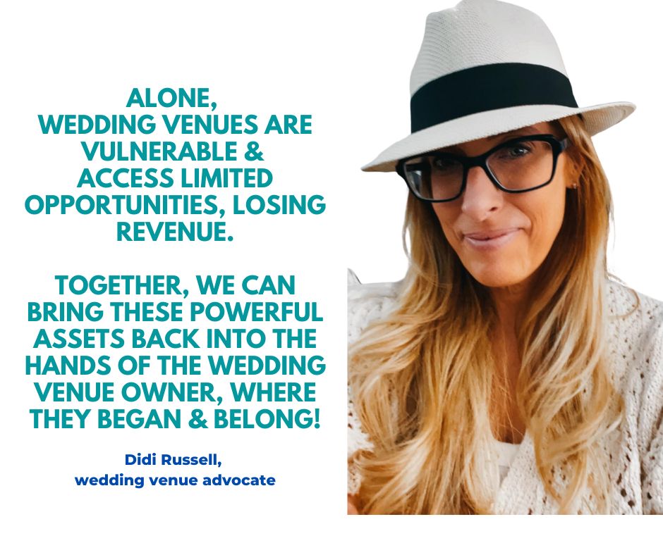 Wedding Guest Portal, Wedding Guest Experience, wedding venue owners, how to book more weddings, wedding expert Didi Russell, Protect Engaged Couples' Privacy & Enhance Your Wedding Venue's Value