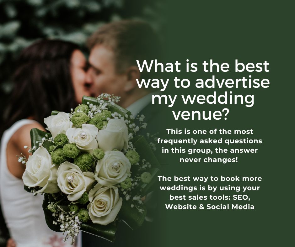 How to book more weddings, how to increase wedding venue sales, wedding venue coach, wedding venue consulting, wedding venue education, wedding venue expert 