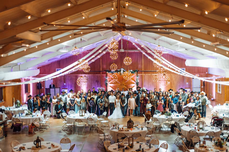 Affordable rustic chic wedding venue in Amarillo Texas
