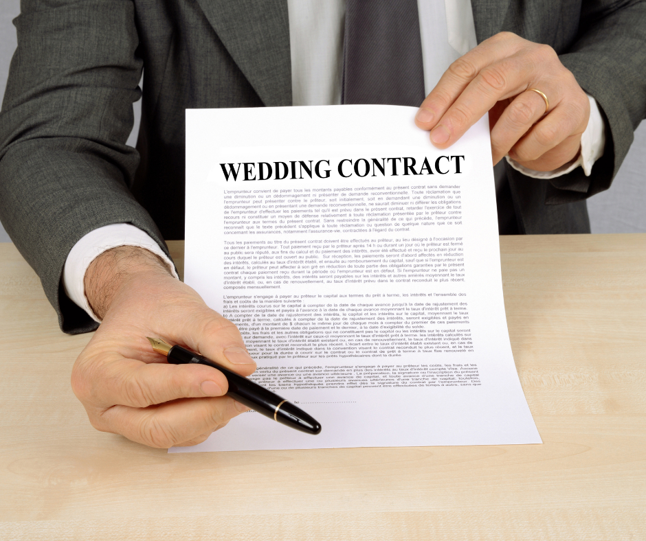 Wedding Venue Contract Essentials