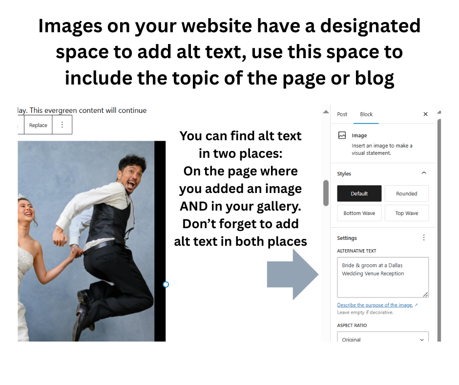 3 Simple Steps to Improve your Wedding Website SEO