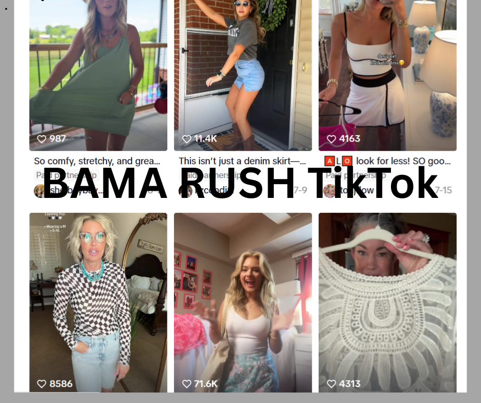 What is Bama Rush TikTok