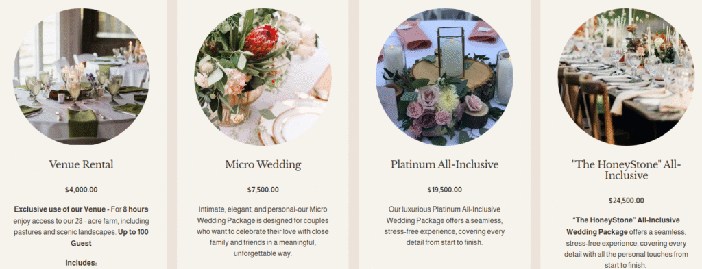 All-Inclusive Wedding Venues Nashville