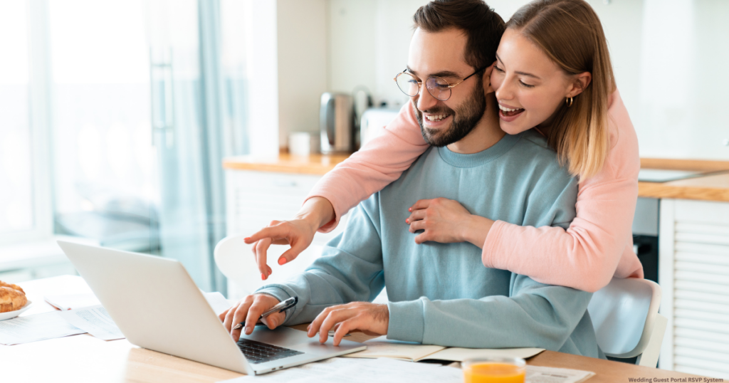 An engaged couples searches, What Is a Free Wedding Website? and Google says, "find the Wedding Guest Portal RSVP System by WeddingVenueOwners.com is the best Free Wedding Website and RSVP system but couples must access it through their wedding venue