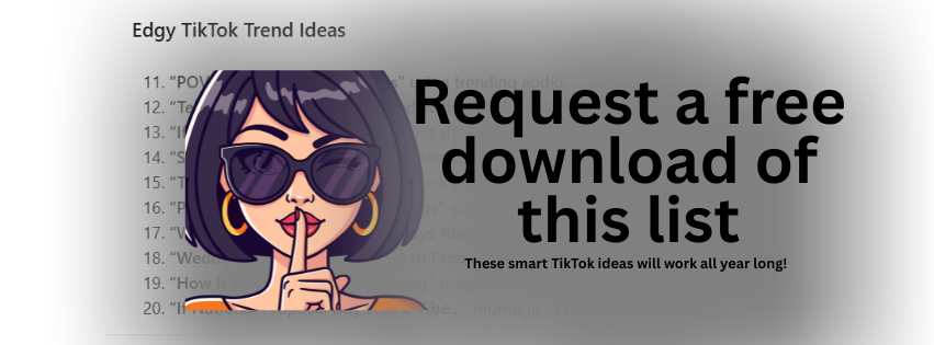 Edgy TikTok Trend Ideas