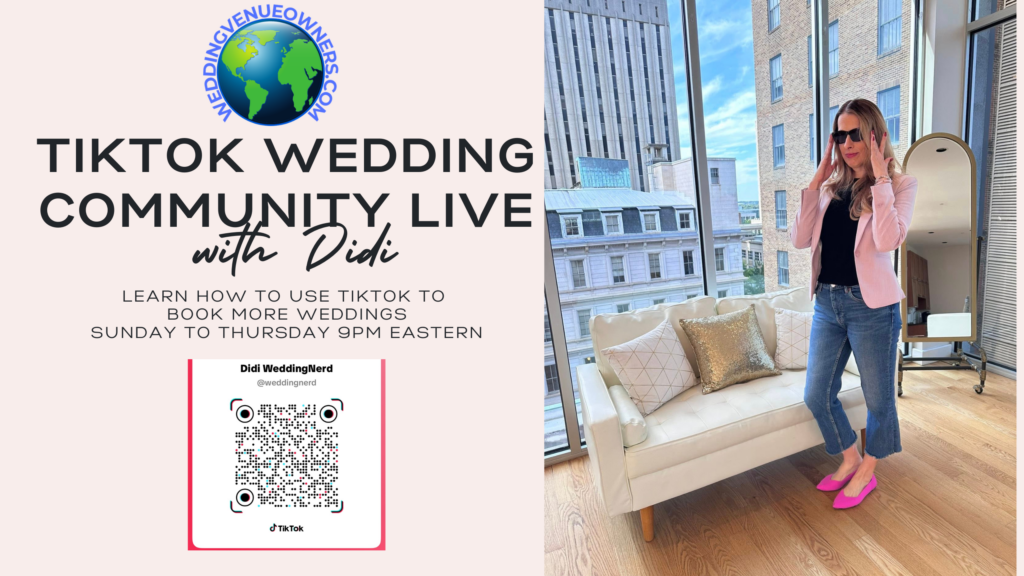 TikTok wedding community for engaged couples featuring Didi Russell