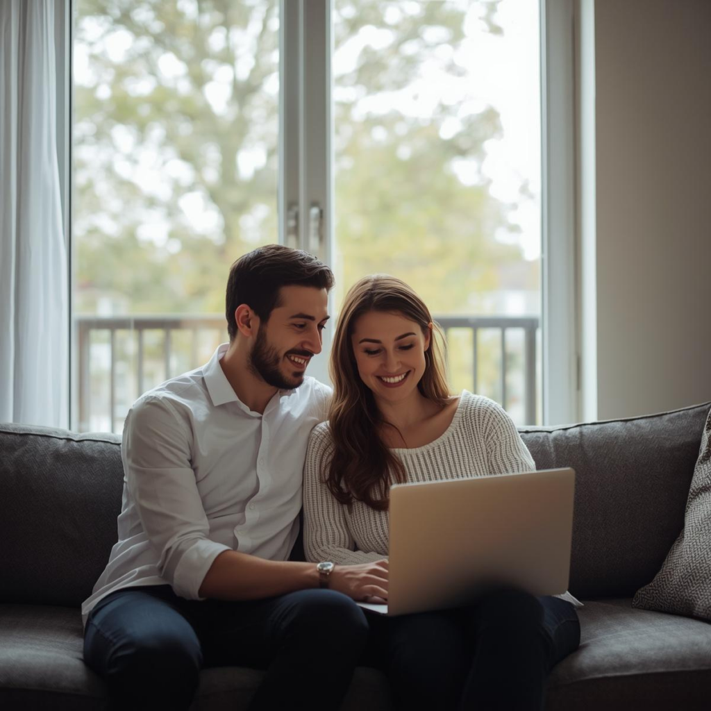 long term relationship couple is researching retirement plans before they get married