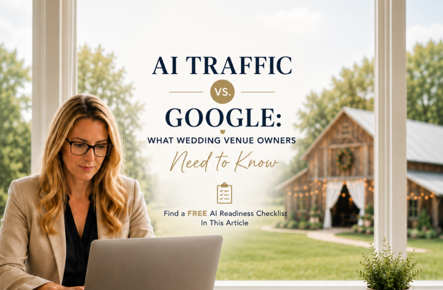 AI Traffic vs. Google: What Wedding Venue Owners Need to Know