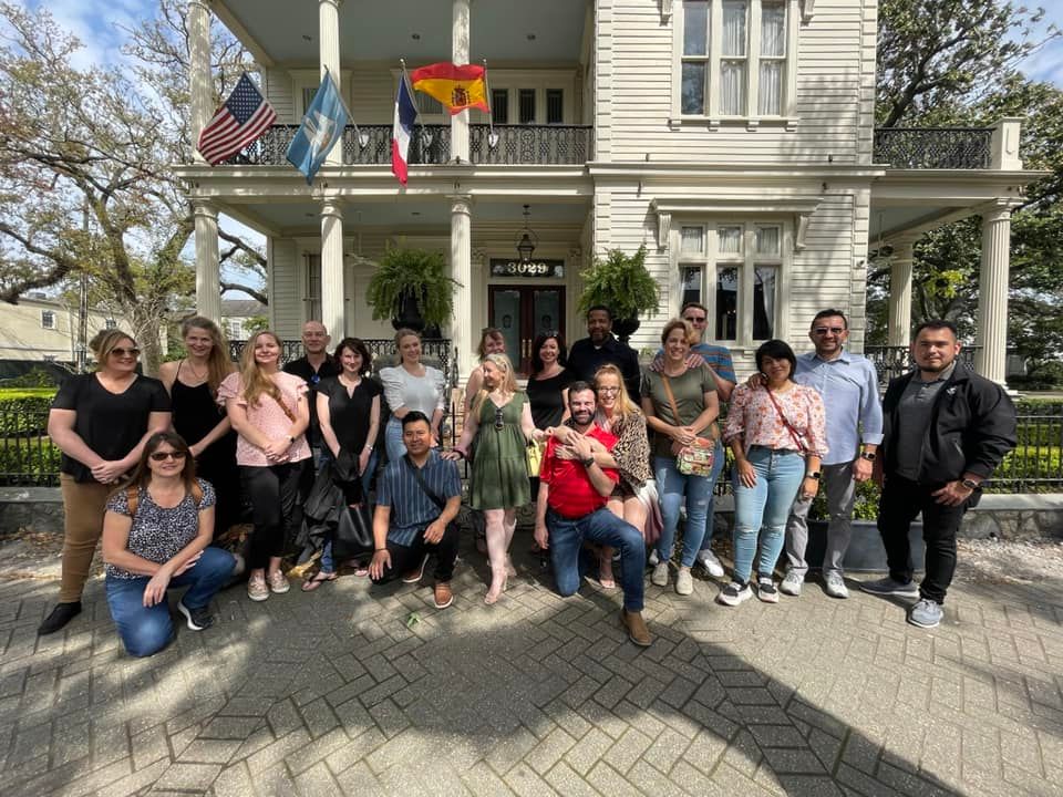 Wedding Venue Owners Working Vacation to New Orleans with 50 wedding venue owners networking learning strategies for success and building their business as they get inspired by NOLA