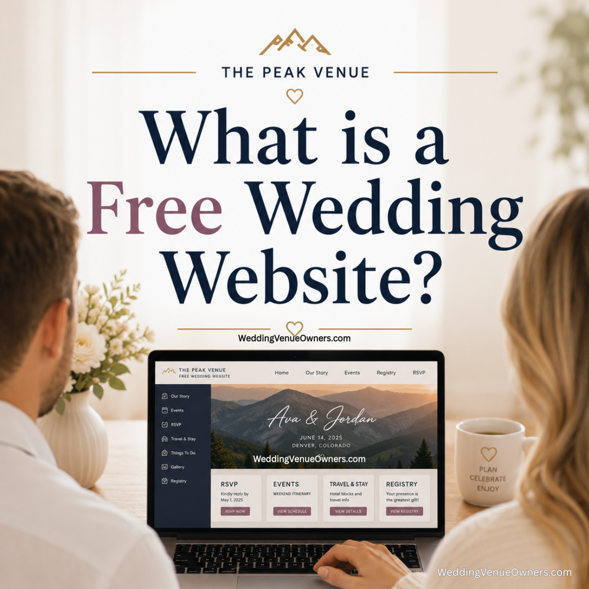 What Is a Free Wedding Website?