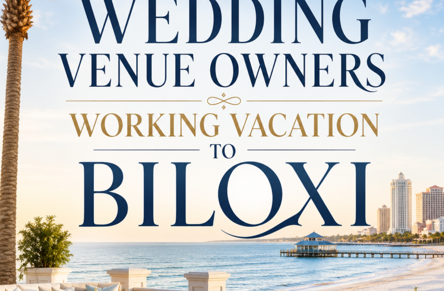 Wedding Venue Owners Working Vacation to Biloxi