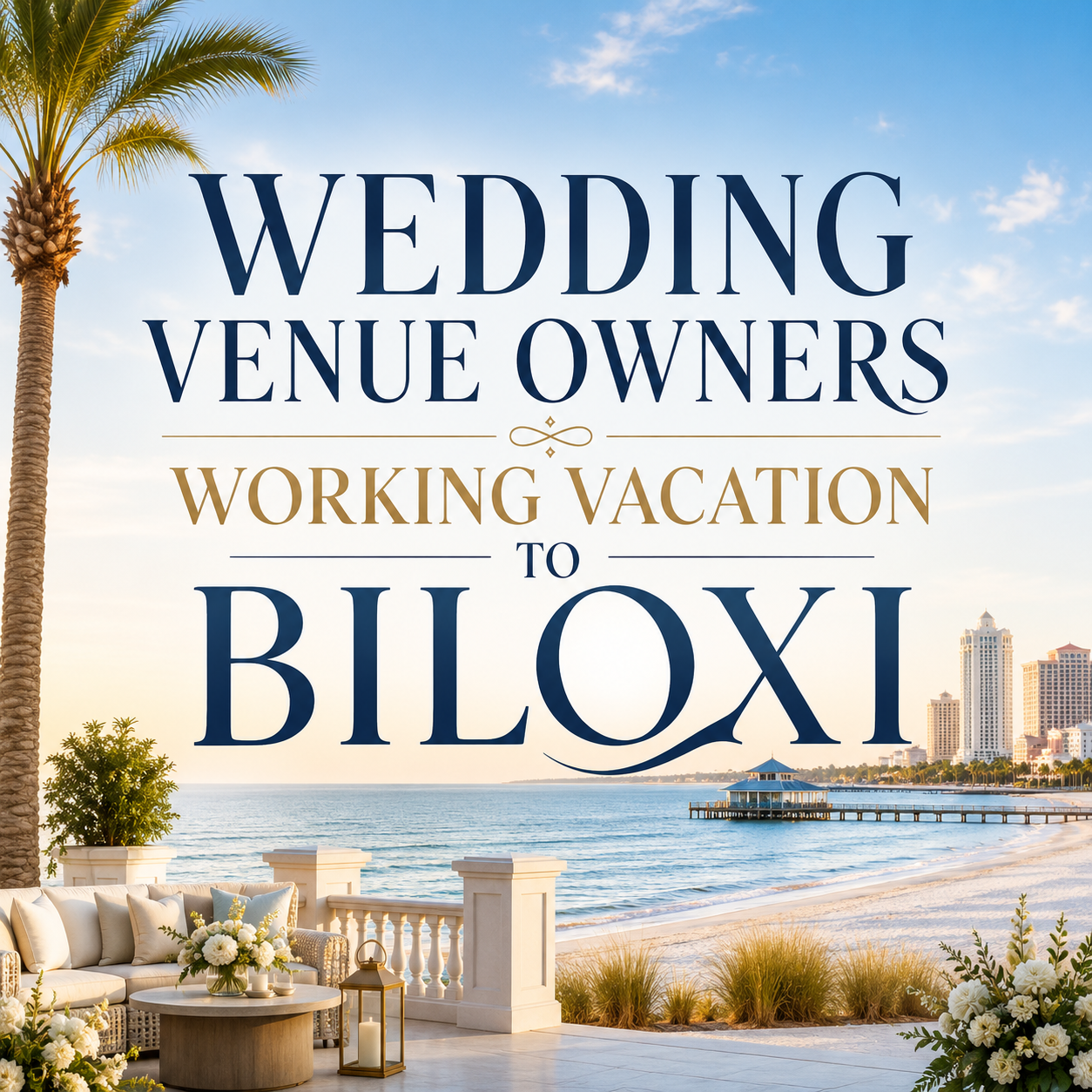 Wedding Venue Owners Working Vacation to Biloxi