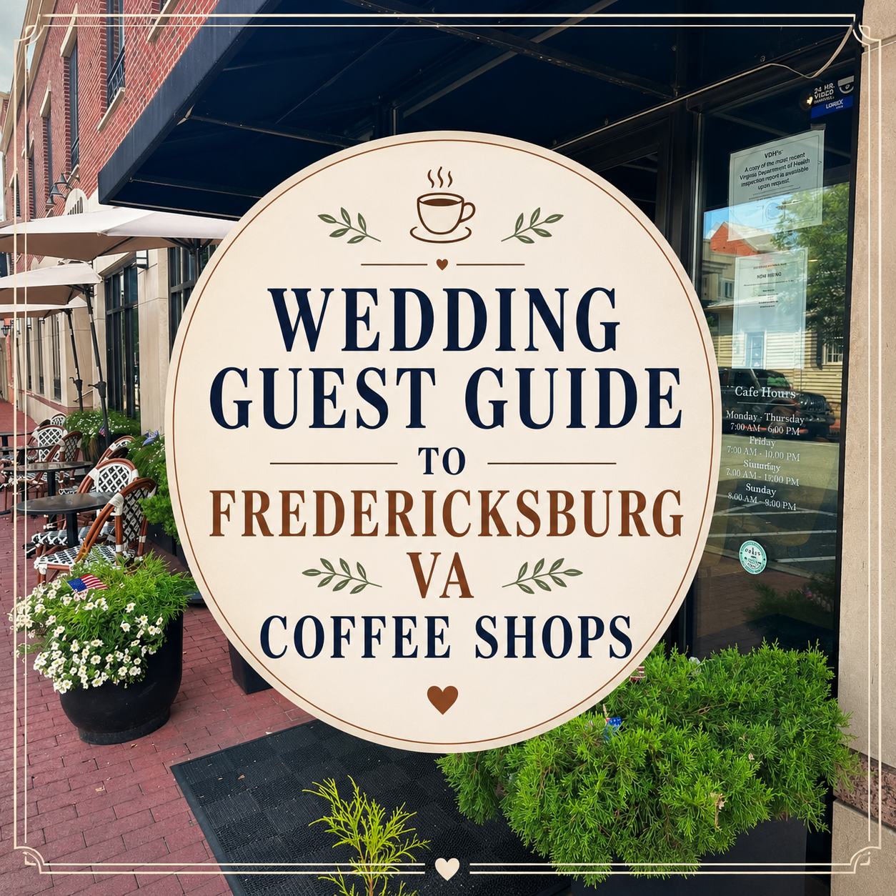 Wedding Guest Guide to Fredericksburg VA Coffee Shops
