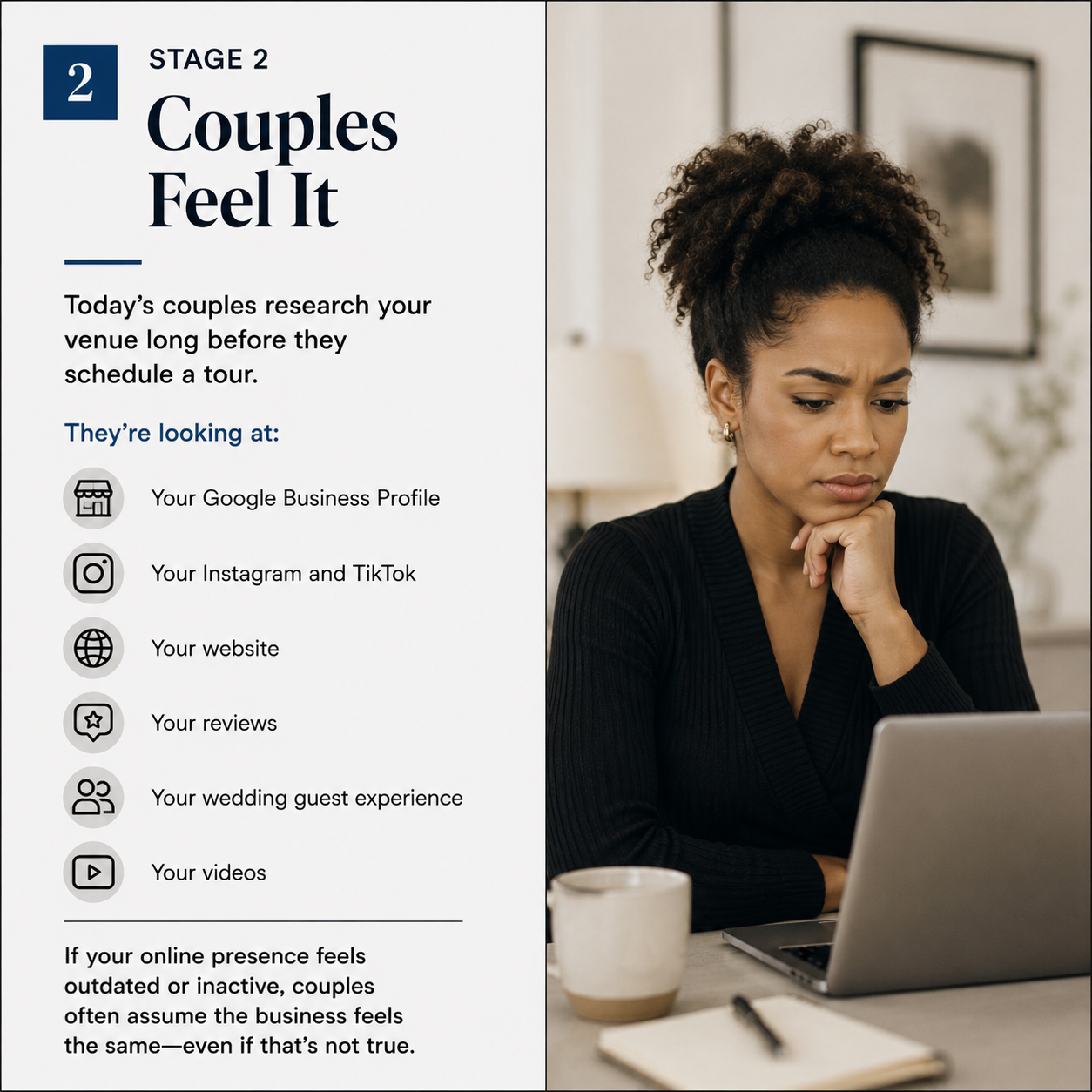 Wedding venue owner is exhausted and her wedding business is suffering