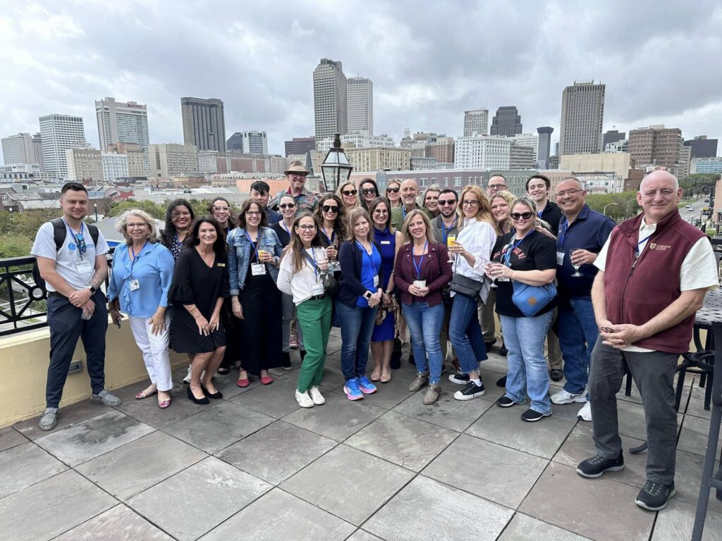 Didi Russell at the New Orleans Wedding Venue Owners Working Vacation trip designed to help small business venue owners succeed 