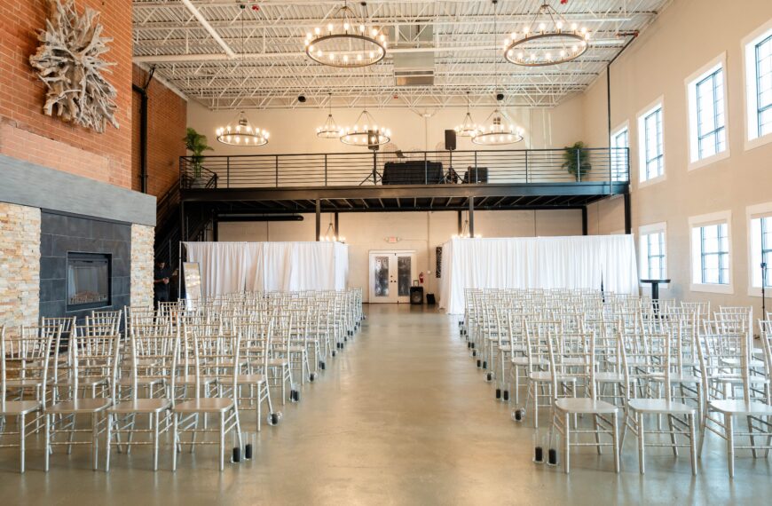 The Event at Two Ten wedding venue in Downtown Kernersville North Carolina