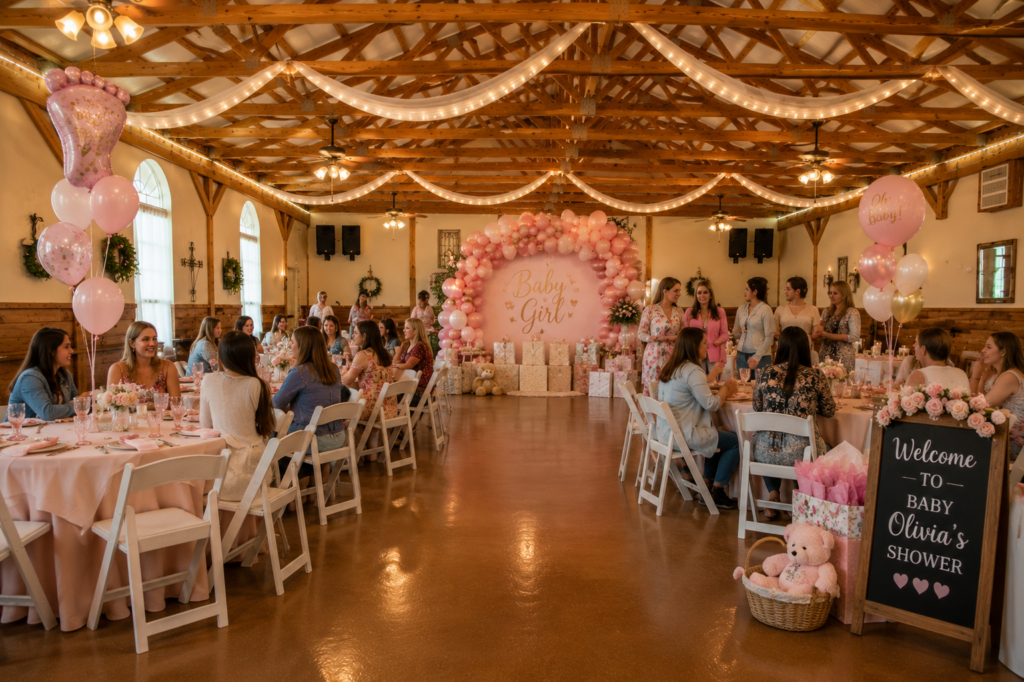 Wedding reception at County Line Event Center in Pearland Texas
