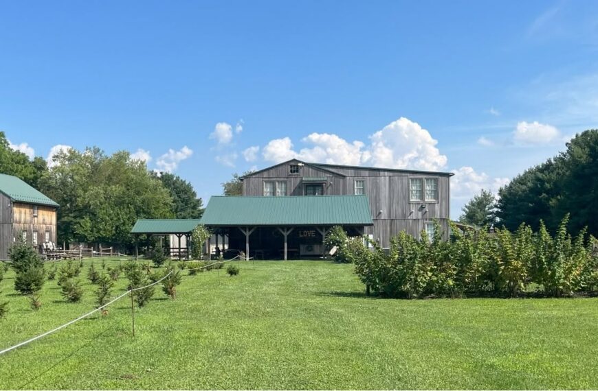 Ballroom at Windsor – McCarthy Tree Farm wedding venue in Middletown Delaware