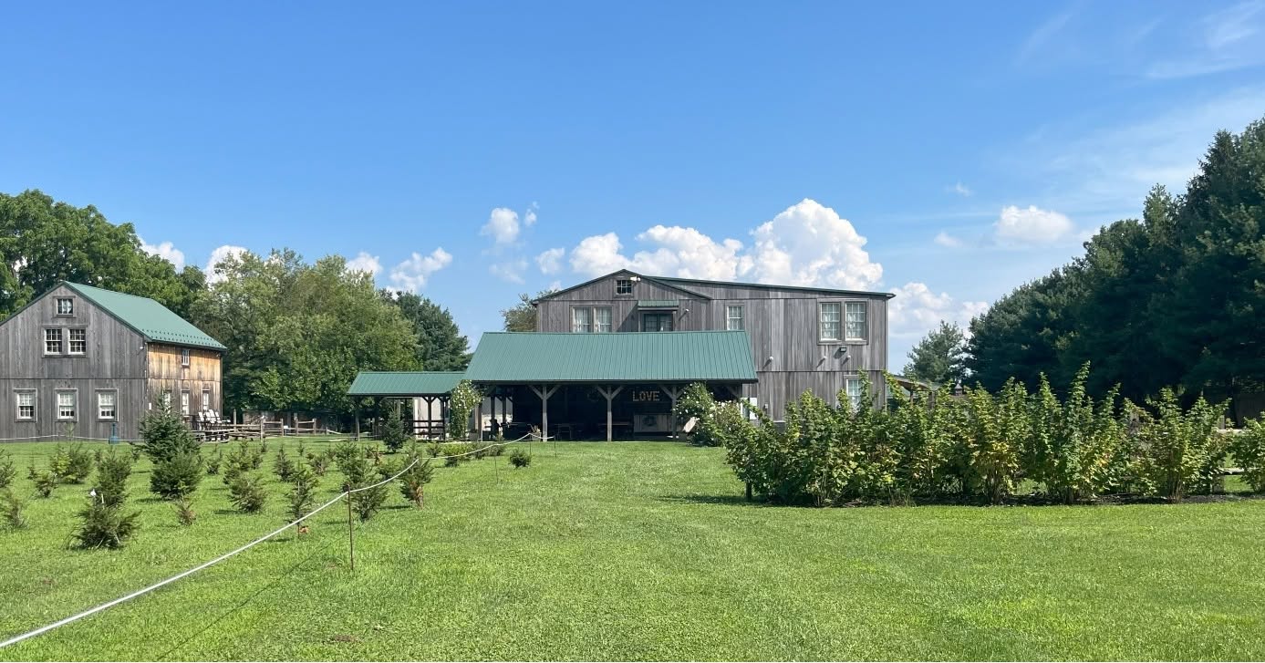 Ballroom at Windsor – McCarthy Tree Farm wedding venue in Middletown Delaware