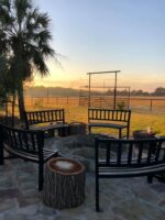 Fire Pit Houston Texas Wedding Ranch